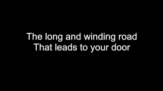 THE LONG AND WINDING ROAD | HD With Lyrics | THE BEATLES cover by Chris Landmark
