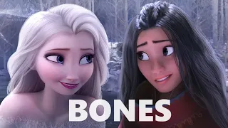 Bones | AMV | Elsa x Raya