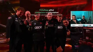 Fnatic celebration after sending Team liquid home LMAOO - Valorant champions knockouts