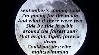 R.E.M - Nightswimming.. LYRICS