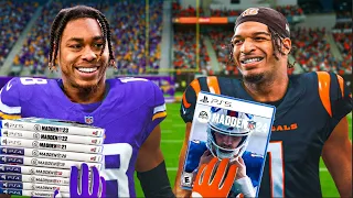 1 AMAZING Touchdown With Justin Jefferson & Ja'Marr Chase In EVERY Madden!
