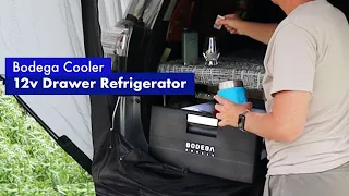 Bodega Cooler 12v drawer-style car refrigerator"test drive" in my 5th gen 4Runner