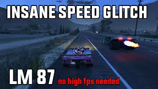 LM87 SPEED GLITCH Guide with low fps ? [ can LM87 beat a Vigilante ? ] GTA 5 Online
