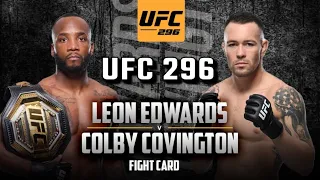 UFC 296 EDWARDS VS COVINGTON OVERVIEW.          #subscribe #ufc #ufc296 #shorts #short #lasvegas