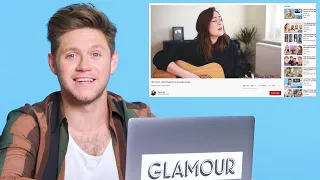 Niall Horan Watches Fan Covers on YouTube | Glamour