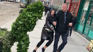 Her Reaction is Priceless: Bushman Prank