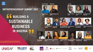 Entrepreneurship Summit 2021 - “Building a Sustainable Business in Nigeria”