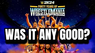 WWE 2K24 - 40 Years of Wrestlemania Review