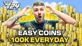 BEST way to make 100K EVERYDAY in EAFC 24 (BEST trading methods NOW) *STEP BY STEP 0-100k*
