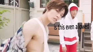 [nct] yuta being disrespectful/a tease moments