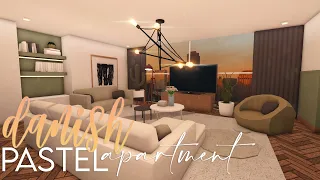 Bloxburg | Danish Pastel Apartment | 110k | House Build