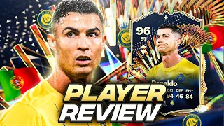 5⭐4⭐ 96 TOTS RONALDO PLAYER REVIEW | FC 24 Ultimate Team