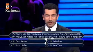 Kim Milyoner Olmak İster'de Kenan'ı tanımayan yarışmacı joker kullandı😱😱😱