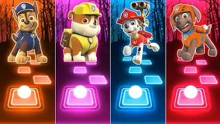 Paw Patrol Team vs Choo Choo Charles vs Boxy | Tiles Hop EDM Rush