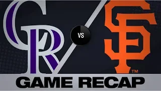 Blackmon homers in Rockies' 16-inning win | Rockies-Giants Game Highlights 9/24/19