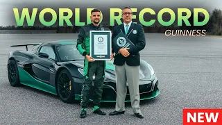 Rimac Nevera - New Guinness World Record