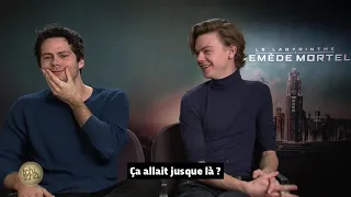 Dylan O'Brien dérape pendant la promotion du Labyrinthe 3 : "Pénétration sur du Dubstep"