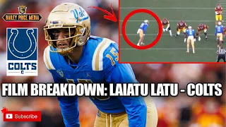 FILM BREAKDOWN: What Laiatu Latu Brings To The Indianapolis Colts!