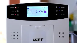 iGET M2B GSM alarm system | ultimate manual/guide in English, with subtitles