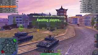 Good way to suicide Centurian || WoT Blitz IS6 & IS5 Platoon Win