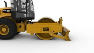 Shell Kit and Blade Options on Cat® Vibratory Soil Compactors Animation