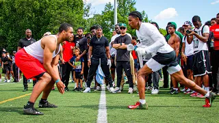 He Clamped 7 WRs IN A ROW for $15k! (ATL 1on1's w/ Cam Newton)