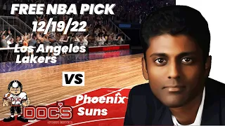 NBA Picks - Lakers vs Suns Prediction, 12/19/2022 Best Bets, Odds & Betting Tips | Docs Sports