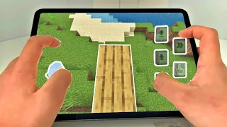 How To SPEED BRIDGE In MCPE 1.19 With New Controls (Handcam)