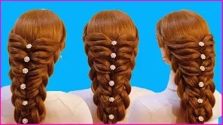 Простая и удивительная прическа. Amazing Hairstyle Tutorial Compilation 2017/красивые прически