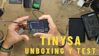 📶 TINYSA ANALIZADOR RF UNBOXING CALIBRACIÓN - TEST CASTELLANO ESPAÑOL REVIEW