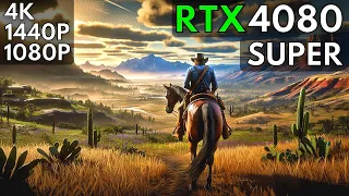 How GOOD is the RTX 4080 SUPER on Red Dead Redemption 2?