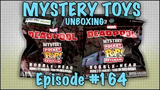 MYSTERY TOYS! Episode #164 - Unboxing Deadpool Funko Mystery Minis Barnes & Noble Exclusives