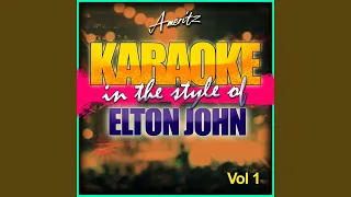 Can You Feel the Love Tonight (In the Style of Elton John) (Karaoke Version)