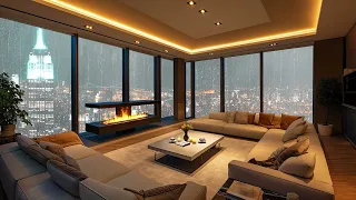 Gentle Saxophone Jazz & Harmonious Jazz Instrumental for Good Mood🌇Luxury Apartment Ambience