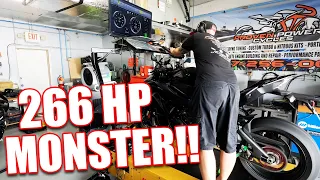 2021 Kawasaki Z H2 266HP Dyno Tune!!!