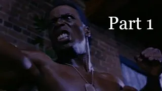 Billy Blanks fight scenes (1) "Back in Action" (1993) Roddy Piper martial arts archives