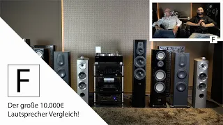 € 10K Speaker Test B&W 804 D3/ Monitor Audio Platinum 300/ Canton Reference 3K/ Dynaudio Contour 60i