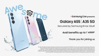 Offers valid till March 16, midnight l Galaxy A55 5G | A35 5G