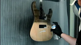 How to Refinish A Guitar at Home, Part 2: Spraying Paint At Home