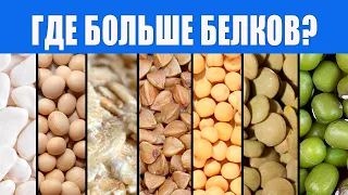 Вот Продукты в которых Много Растительного Белка