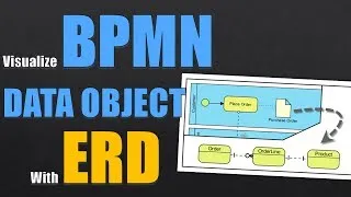 How to Visualize BPMN Data Object with Entity Relationship Diagram (ERD)?