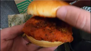 #1098 Food Review: Wingstop Chicken Sandwich! Cajun Dry Rub! So, To Be Completely Honest… #wingstop