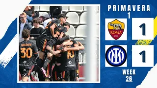 ROMA U19 1-1 INTER U19  | Campionato Primavera 1 2023/2024| Week 26 | Highlights | 16-03-2024