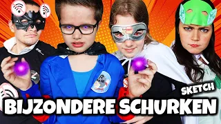 SKETCH: BIJZONDERE SCHURKEN !! - Broer en Zus TV #600