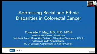 Addressing Racial and Ethnic Disparities in Colorectal Cancer