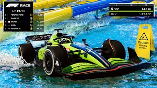 The SLIP N SLIDE Grand Prix! There's NO GRIP! - F1 23 MY TEAM CAREER