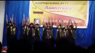 My GOD is so big and so strong and so mighty - Sharjah COG - Scripture School Anniversary -2017