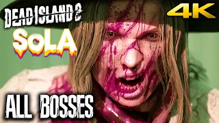 DEAD ISLAND 2: SoLA DLC - All Bosses / Boss Fights & Ending With Cutscenes (4K 60FPS) PC Ultra HD