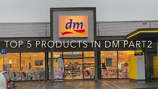 Топ 5 продуктов в DM (Германия) Ч.2 Shopping in DM (Germany) P.2