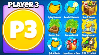 I Made Player 3 into a Tower in BTD 6!